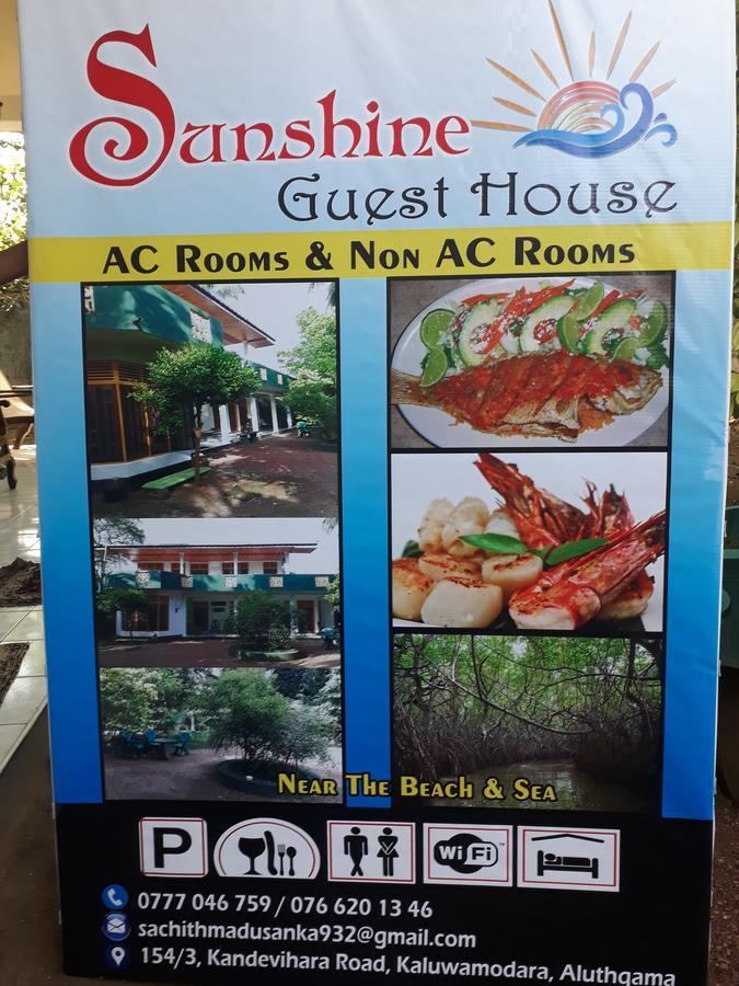 Guesthouse Sunshine Aluthgama Kültér fotó